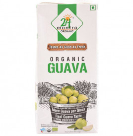 24 Mantra Organic Guava   Tetra Pack  1 litre